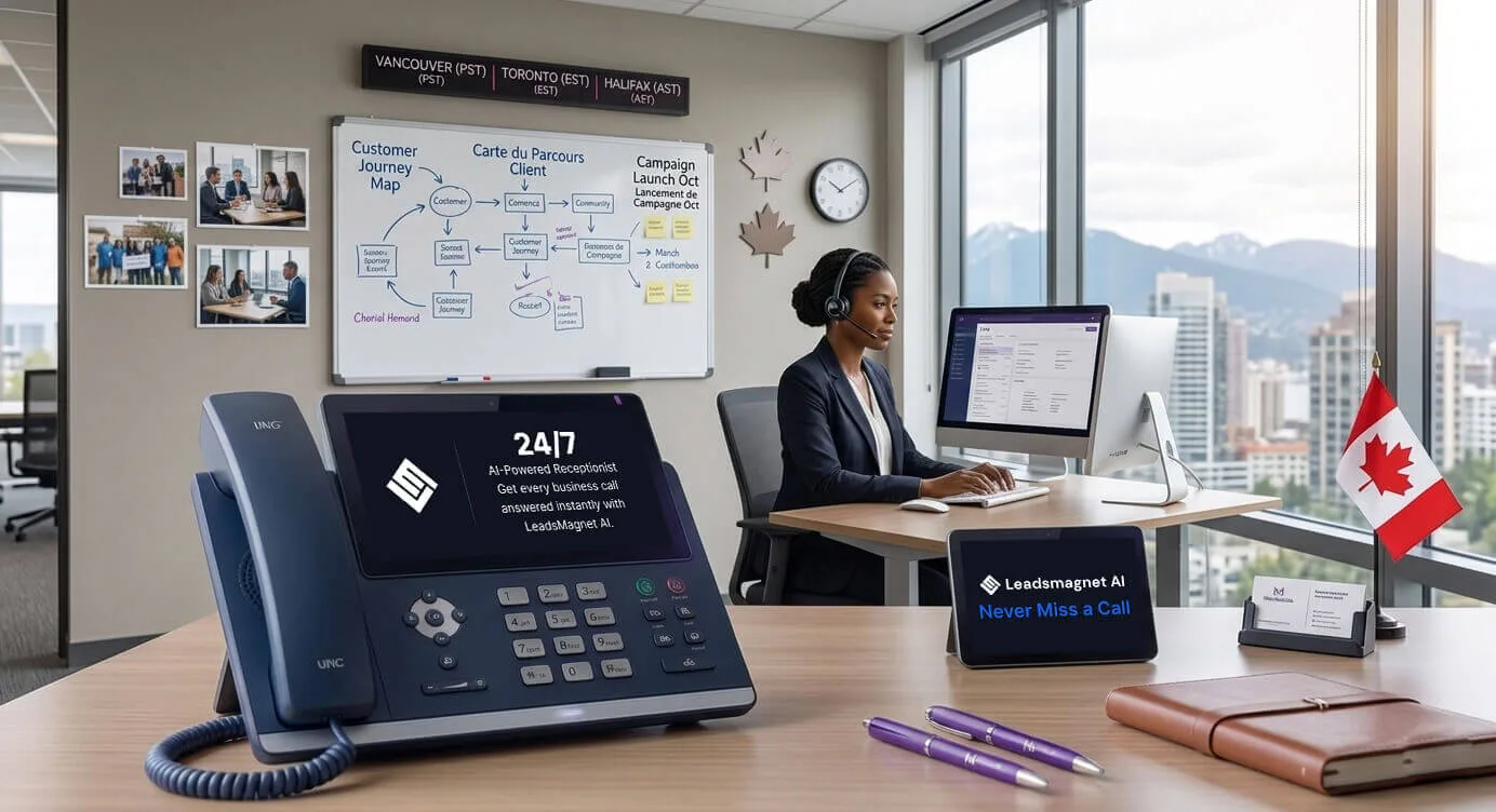 AI Receptionists in Canada